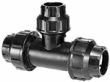 Produktbild: Plassim T-St&uuml;ck red. 25x20x25 f&uuml;r PE-Rohre  